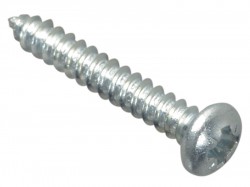 Forgefix Self-Tapping Screw Pozi Pan Head ZP 3/4in x 4 Forge Pack 50