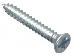 Forgefix Self-Tapping Screw Pozi CSK ZP 1in x 6 Forge Pack 30