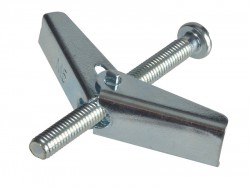 Forgefix Plasterboard Spring Toggle ZP M5 X 50mm Forge Pack 6