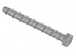 Forgefix Lightning Bolt Hex Head M8 x 150mm Bag 10