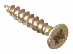 Forgefix Multi-Purpose Pozi Screw CSK ST ZYP 3.0 x 20mm Box 200