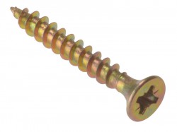 Forgefix Multi-Purpose Pozi Screw CSK ST ZYP 3.5 x 15mm Box 200