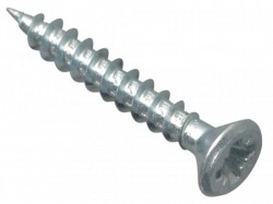 Forgefix Multi-Purpose Pozi Screw CSK ST ZP 3.5 x 30mm Box 200