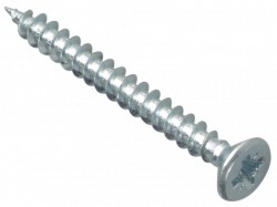 Forgefix Multi-Purpose Pozi Screw CSK ST ZP 4 x 40mm Box 200