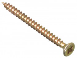 ForgeFix Multi-Purpose Pozi Compatible Screw CSK ST ZYP 4.5 x 50mm Box 200