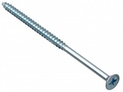 Forgefix Multi-Purpose Pozi Screw CSK ST ZP 5 x 100mm Box 100