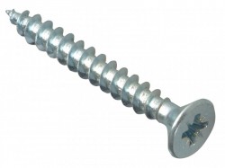 Forgefix Multi-Purpose Pozi Screw CSK ST ZP 5 x 40mm Box 200