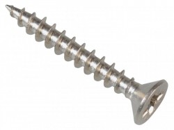 Forgefix Multi-Purpose Pozi Screw CSK ST Stainless Steel 3.5 x 25mm Box 200