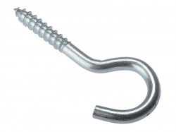 Forgefix Screw Hook ZP 80 x 12g Bag 10