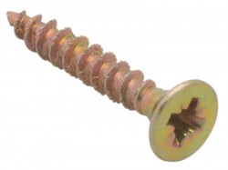 ForgeFix Spectre PZ Compatible Wood Screw CSK ZYP 4.0 x 25mm Box 200