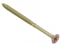 ForgeFix Spectre PZ Compatible Wood Screw CSK ZYP 4.5 x 80mm Box 100