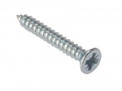 Forgefix Self-Tapping Screw Pozi CSK ZP 1/2in x 6 Box 200