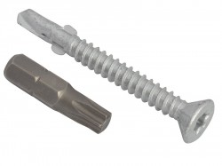 Forgefix TechFast Roofing Screw Timber - Steel Light Section 4.8 x 38mm Pack 100