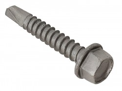 ForgeFix TechFast Roofing Sheet to Steel Hex Screw No.3 Tip 5.5 x 70mm Box 100