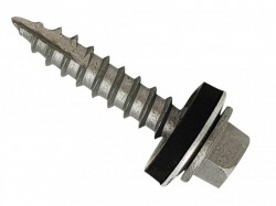 ForgeFix TechFast Metal Roofing to Timber Hex Screw T17 Gash Point 6.3 x 150mm Box 50