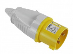 Faithfull Power Plus Yellow Plug  32 Amp 110 Volt