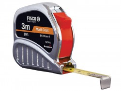 Fisco TMC3ME Chrome Tri-Matic Tape 3m/10ft (Width 13mm)