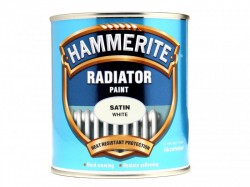 Hammerite Radiator Paint Satin White 500ml
