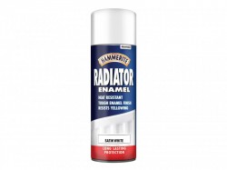 Hammerite Radiator Enamel Aerosol Satin 400ml