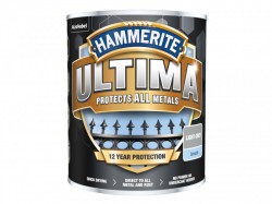 Hammerite Ultima Metal Paint Smooth Light Grey 750ml