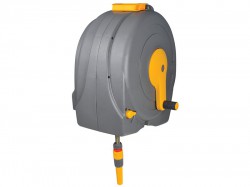 Hozelock 2496 Wall Mounted 40m Fast Reel + 40 Metres of 12.5mm Hose