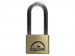 Henry Squire LN5/2.5 Lion Brass Padlock 5-Pin 50mm - 65mm Long Shackle