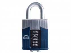 Squire Warrior High-Security Open Shackle Combination Padlock 65mm