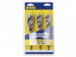 IRWIN 6X Blue Groove Wood Drill Bit Set 3 Piece 20-25mm