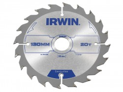 IRWIN Circular Saw Blade 130 x 20mm x 20T ATB