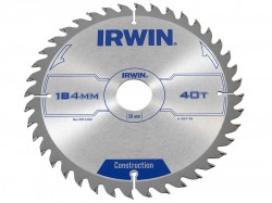 IRWIN Circular Saw Blade 184 x 30mm x 40T ATB