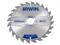 IRWIN Circular Saw Blade 190 x 30mm x 24T ATB