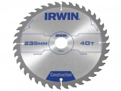 IRWIN Circular Saw Blade 235 x 30mm x 40T ATB