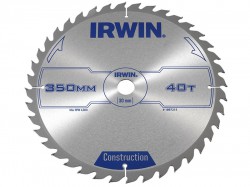 IRWIN Circular Saw Blade 350 x 30mm x 40T ATB