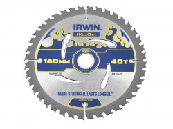IRWIN Weldtec Circular Saw Blade 160 x 20mm x 40T ATB