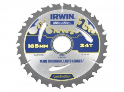 IRWIN Weldtec Circular Saw Blade 165 x 30mm x 24T ATB