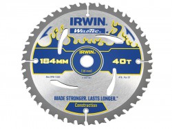 IRWIN Weldtec Circular Saw Blade 184 x 16mm x 40T ATB