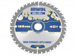 IRWIN Weldtec Cordless Circular Saw Blade 165 x 20mm x 40T ATB C