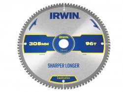 IRWIN Construction Circular Saw Blade 305 x 30mm x 96T ATB/Neg M