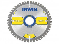 IRWIN Multi Material Circular Saw Blade 165 x 30mm x 48T TCG/Neg