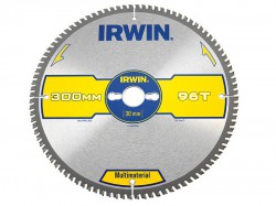 IRWIN Multi Material Circular Saw Blade 300 x 30mm x 96T TCG/Neg