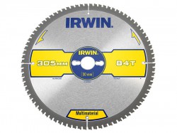 IRWIN Multi Material Circular Saw Blade 305 x 30mm x 84T TCG/Neg