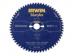 IRWIN Marples Circular Saw Blade 254 x 30mm x 60T ATB/Neg M