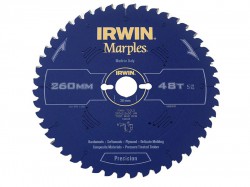 IRWIN Marples Circular Saw Blade 260 x 30mm x 48T ATB/Neg M