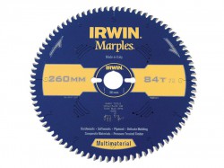 IRWIN Marples Circular Saw Blade 260 x 30mm x 84T TCG/Neg