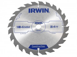 IRWIN Professional Circular Saw Blade 184 x 16mm x 24T - Wood