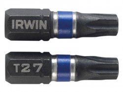 IRWIN Impact Screwdriver Bits Torx T27 25mm Pack of 2
