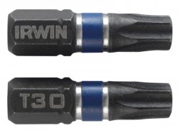 IRWIN Impact Screwdriver Bits Torx T30 25mm Pack of 20