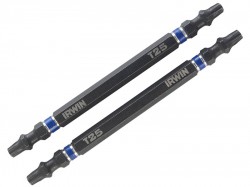IRWIN Impact Double Ended Screwdriver Bits Torx T25 100mm Pack of 2
