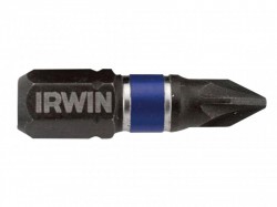 IRWIN Impact Pro Performance Screwdriver Bits PZ2 25mm (Pack 2)