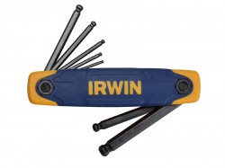 IRWIN Folding Ball End Hexagon Key Set of 7 Metric (2-8mm)